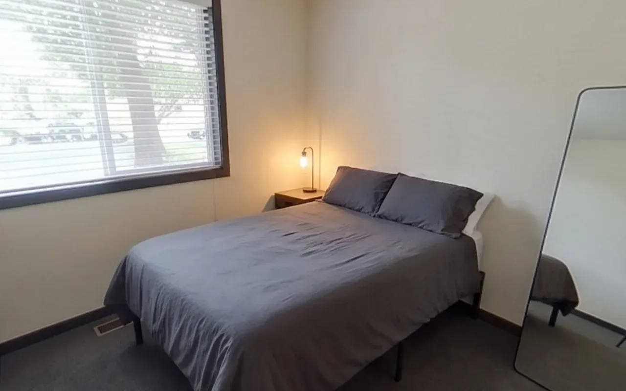 Slaapkamer, studioverhuur